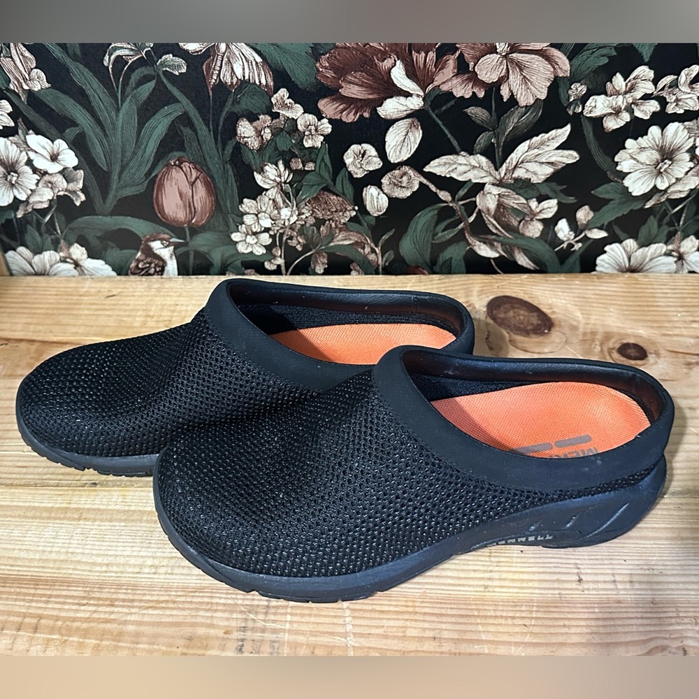 Merrell Encore Breeze 3 Slide Shoes, Black, Women's 7.5 M